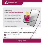 axis bank digital fixed deposit
